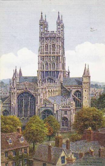 England Gloucester Cathedral From The West