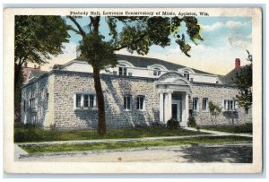 1917 Peabody Hall Lawrence Conservatory Music Street Appleton Wisconsin Postcard