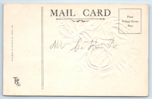Greetings from MANNSVILLE, New York NY ~ Embossed 1907 Jefferson County Postcard