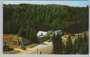 Simmons Maple Leaf Store, Maple Leaf, Ontario, Vintage Aerial View Postcard