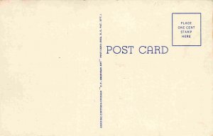 Court House Celina Ohio linen postcard