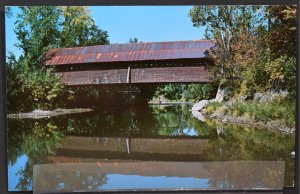 Troy, VT - Kissing Bridge, Missisquoi River - 1969 Hand Cancel