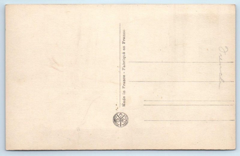 2 RPPC Postcards PARIS, FRANCE ~ THE LOUVRE Paintings by N. LANCRET ~ A.N. Paris
