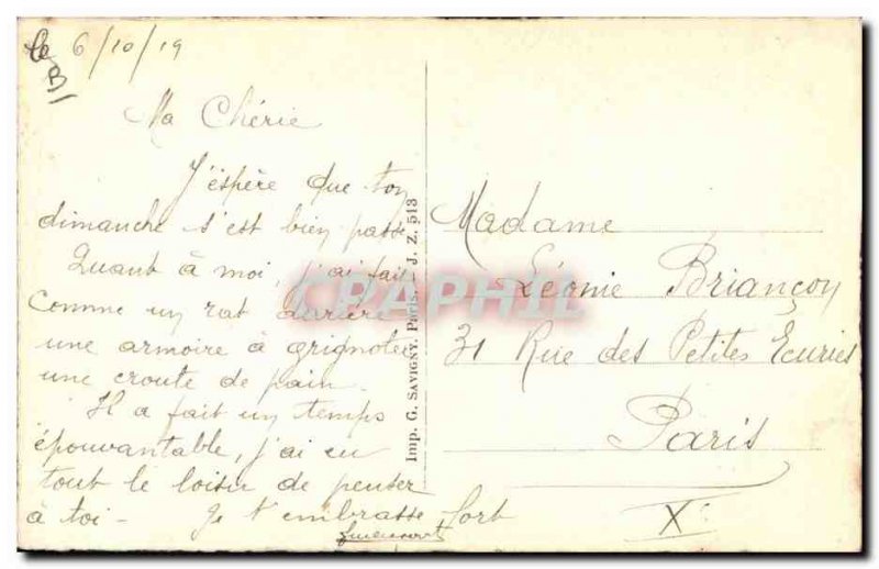 Old Postcard Fantasy Illustrator Woman Miki