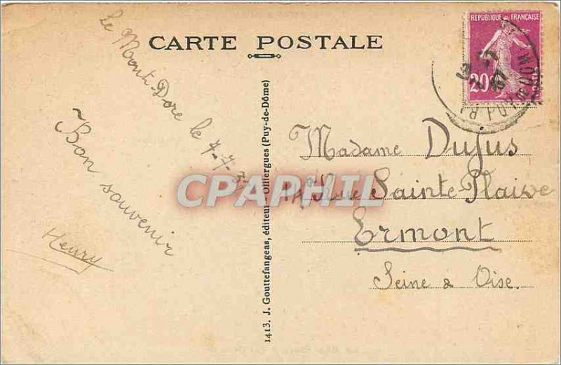 Old Postcard The Mount Dore generle view