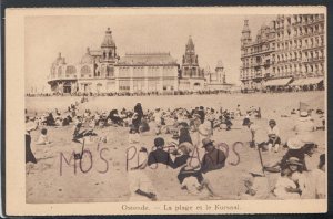 Belgium Postcard - Ostende - La Plage Et Le Kursaal   RS17745