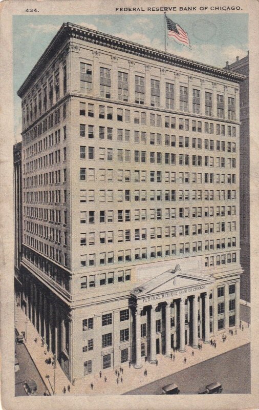 CHICAGO, Illinois , 1910s ; Federal Reserve Bank