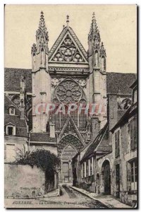 Auxerre - The Cathedral - Old Postcard