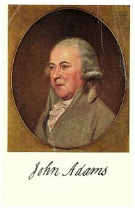 John Adams Painted at Mount Vernon NATIONAL MONUMENT Assn Postcard