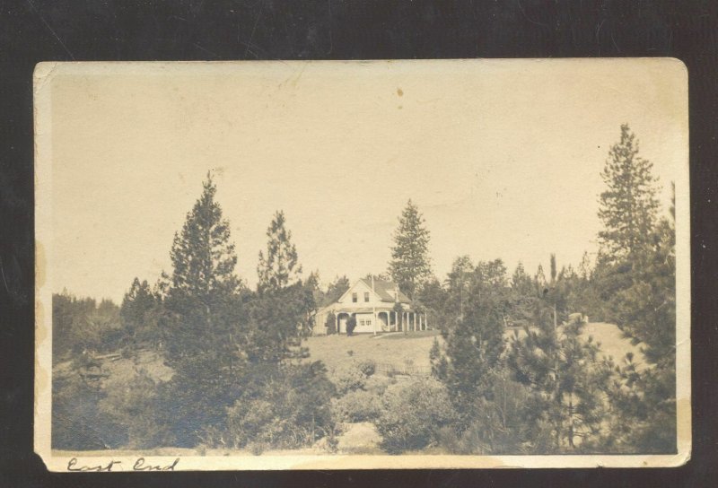 RPPC GILLMAN CITY MISSOURI MO. 1909 RESIDENCE VINTAGE REAL PHOTO POSTCARD