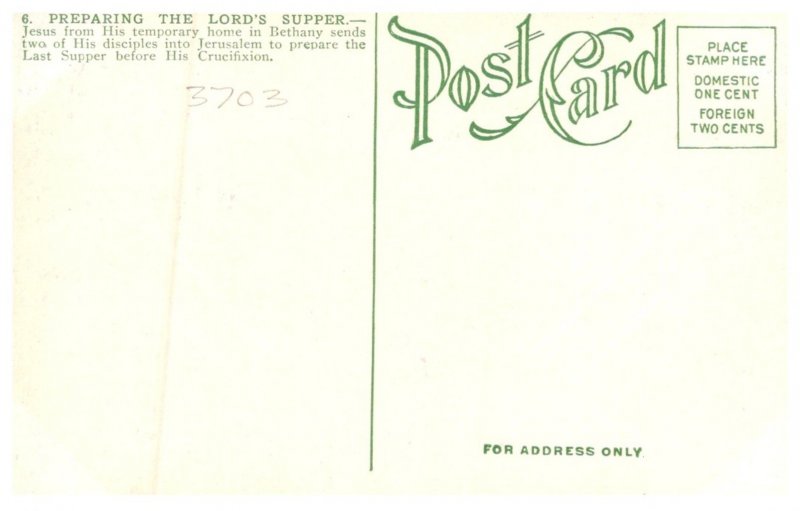 The Passion Play  -  Preparing the Lords Supper , #6