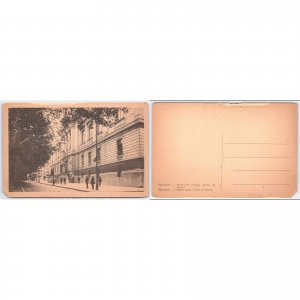 Postcard Charleroi Audent Lane Court of Justice Belgium Architecture