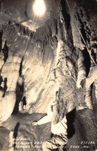 RPPC, Elephant Ear, Fairy Cave(Talking Rocks Cave),Branson MO,Old Post Card