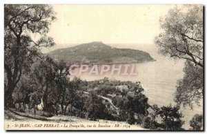 Postcard Old St Jaan Cap Ferrat The Presqu'ile de 39ile View Of Beaulieu