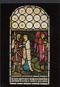 Religion Postcard - Stained Glass Panel, Victoria & Albert Museum DD75