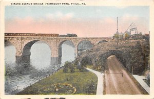 Girard Avenue Bridge, Fairmount Park  Philadelphia, Pennsylvania PA
