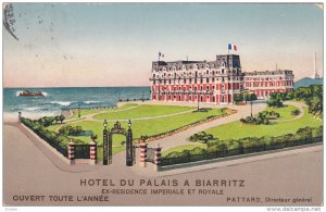 BIARRITZ, Pyrenees-Atlantiques, France; Hotel du Palais a Biarritz, Ex-Reside...