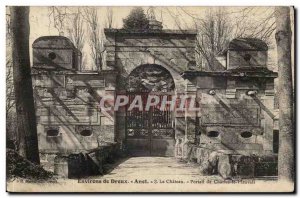 Around Dreux Anet Old Postcard the castle Charles the Bad Portal