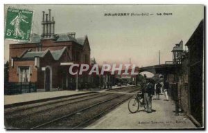 Old Postcard Malaunay The Train Station