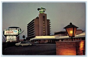 c1960s The Dessert Inn Exterior Roadside Las Vegas Nevada NV Unposted Postcard