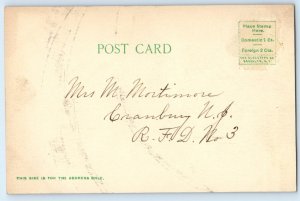 1905 Pontiac Illinois IL Vintage Postcard North Front State Reformatory Building