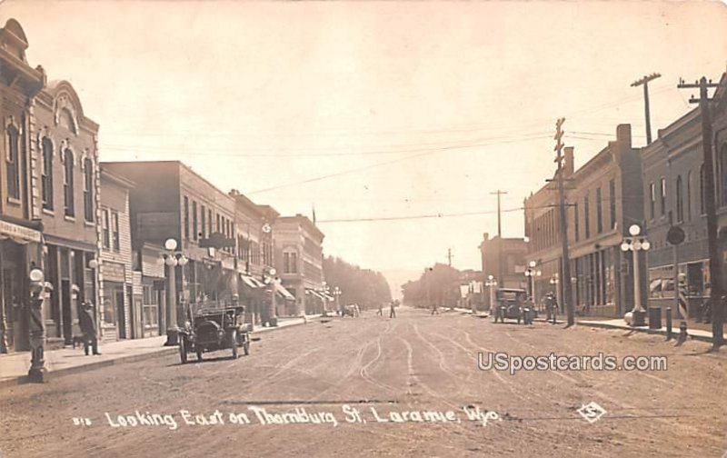 Looking East on Thornblurg Street - Laramie, Wyoming