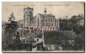 Old Postcard Chaumont in Vexin The Church