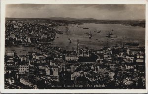 Turkey Constantinople Istanbul Umumi Bakisi Vintage RPPC C100