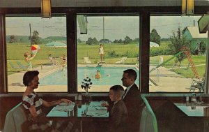 CAVE CITY, KY Kentucky TWIN CITY MOTEL~RESTAURANT~Fischer POOL~WINDOW Roadside