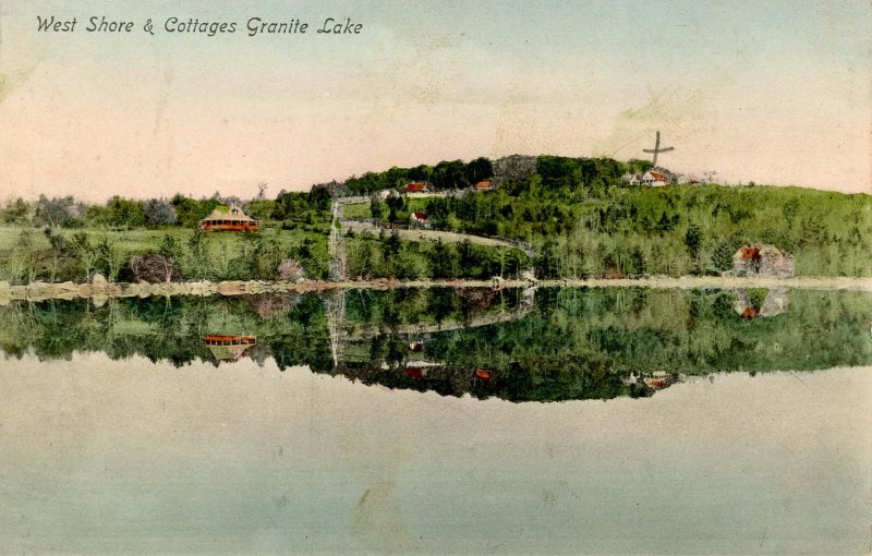 NH - Munsonville. Granite Lake, West Shore