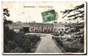 Old Postcard Grand Trianon Versailles