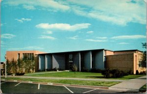 Vtg Greenville SC Fine Arts Building Bob Jones University Postcard