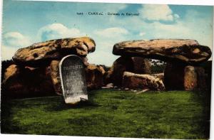 CPA CARNAC - Dolmen du Keryaval (205955)