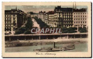 Old Postcard Wien Schottering