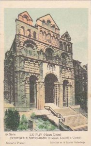 France Le Puy en Velay Cathedrale Notre Dame Transept Coupole et Clocher