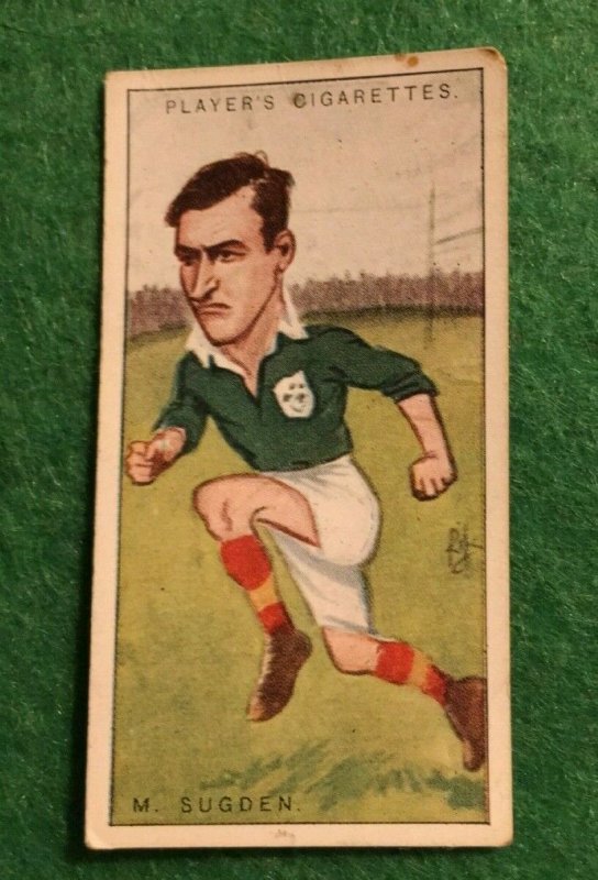 JOHN PLAYER FOOTBALLERS 1928 -9 #46  M. SUGDEN   (MM10) 