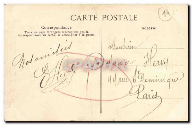 Old Postcard Le Gars Falaise Folklore Costume