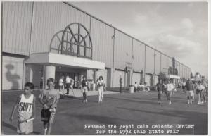 Ohio Real Photo RPPC Postcard Columbus State Fair Celeste Center SH** HAPPENS 10