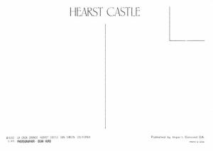 Hearst Castle - San Simeon, California