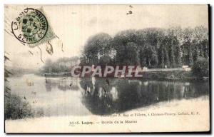 Lagny - Banks of the Marne - Old Postcard