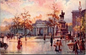 Hyde Park Corner, London Tucks 7845 Vintage Postcard A18