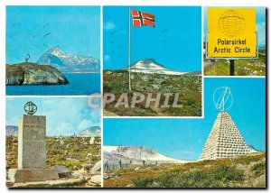 Postcard Modern Polarsirkelen Artic Circle Norway