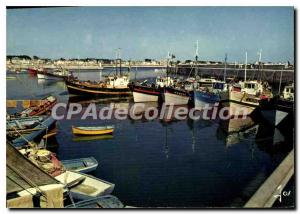 Quiberon Postcard Modern Fishing Boats From Port Maria