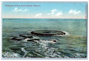 Bermuda Postcard Serpuline Atolls South Shore c1910 Unposted Antique