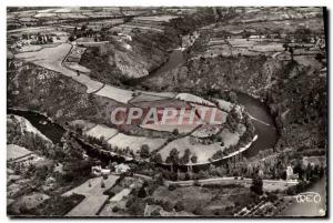 Postcard Modern Creuse Picturesque view Aerienne The Loop Creuse before the V...