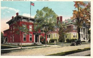 Vintage Postcard Elks Club Century Club Residences House Ogdensburg New York NY