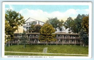 LAKE JUNALUSKA, North Carolina NC ~ SUNDAY SCHOOL DORMITORY 1920s-30s Postcard