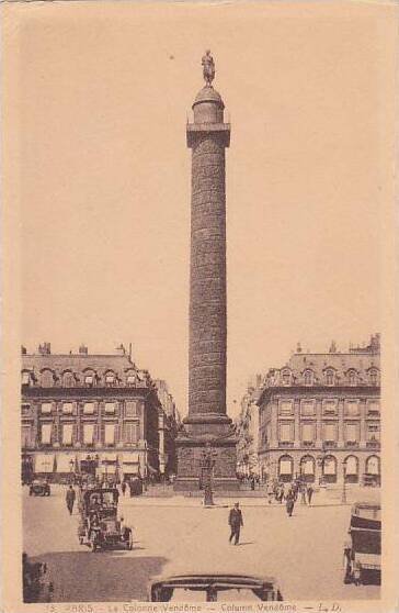 France Paris La Colonne Vendome