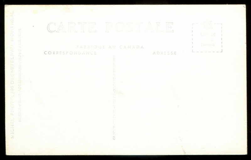 h3235 - PLESSISVILLE Quebec 1940s Manoir Plessis. Real Photo Postcard