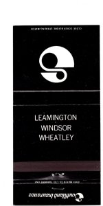 Leamington Windsor Wheatley Southland Insurance, Ontario Vintage Matchbook Cover